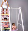 Indoor Jungle Gym in Natural Wooden Finish