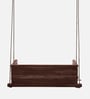Indore Solid Wood Swing In Rosewood Finish
