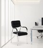 Indus Leatherette  Ergonomic Chair in Black Colour
