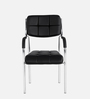 Indus Leatherette  Ergonomic Chair in Black Colour