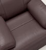 Indus Leatherette 1 Seater Recliner In Burgandy Colour