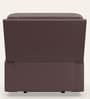 Indus Leatherette 1 Seater Recliner In Burgandy Colour