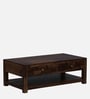 Indus Sheesham Wood Coffee Table In Provincial Teak Finish
