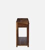 Indus Sheesham Wood Console Table In Provincial Teak Finish