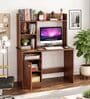 Indus Study Desk In Columbian walnut Finish