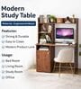 Indus Study Desk In Columbian walnut Finish