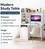 Indus Study Desk In White Finish
