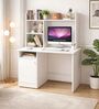 Indus Study Desk In White Finish