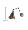 Kepler Copper Steel Wall Sconces