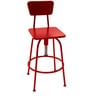 Tambia Round Chair in Signal Red Colour
