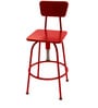 Tambia Round Chair in Signal Red Colour