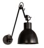 Industrial Swivel Black Wall Light