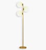 Industrial Tree Golden Floor Lamps
