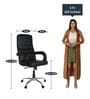 Infio High Back Executive Chair in Black Colour