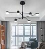 Ingenious Black Metal Led Smart Chandelier
