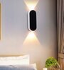 Ingress Metal Flush Mount Wall Light (Black)