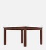Ingrid 4 Seater Dining Table in Walnut Colour