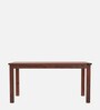 Ingrid 6 Seater Dining Table in Walnut Colour