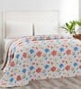 Inhouse Glam Medison 144 TC Cotton Double Comforter in Multicolor