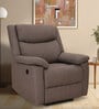Spark Fabric 1 Seater Motorised Recliner In Brown Colour