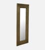 Inlay Brass Gold Wood Wall Mirrors
