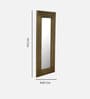 Inlay Brass Gold Wood Wall Mirrors