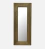 Inlay Brass Gold Wood Wall Mirrors