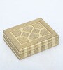 Inlay Gold Wood Decorative Box