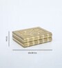 Inlay Gold Wood Decorative Box