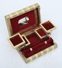 Inlay Gold Wood Decorative Box