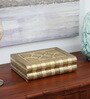 Inlay Gold Wood Decorative Box