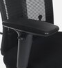 Innova Breathable Mesh Ergonomic Chair in Black Colour with Headrest 