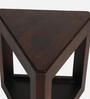 Innova Nesting Cane Coffee Table in Walnut Finish