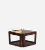 Innova Nesting Cane Coffee Table in Walnut Finish