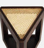 Innova Nesting Cane Coffee Table in Walnut Finish
