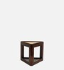 Innova Nesting Cane Coffee Table in Walnut Finish