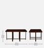 Innsbruck Sheesham Wood 6 Seater Dining Set In Provincial Teak Finish