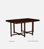 Innsbruck Sheesham Wood 6 Seater Dining Set In Provincial Teak Finish