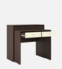 Inscape Pull Out Study Table In Wyoming Dark Finish