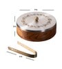 Inscribe Acacia Wood Roti Box with Tong