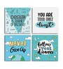 Mdf Inspiration Quotes Wall Panel In Multicolor