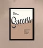 Motivational Quote Wall Art Framed Set of 6 for Home & Office