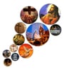 Set of 11 Jesus Home Decor Wall Art