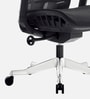 Inspire Breathable Mesh Ergonomic Chair in Black Colour with Headrest