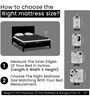 Inspire Spinel Ortho 4 Inch Rebonded Foam King Size Mattress