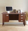 Integra Office Table in Walnut Regato Finish