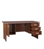 Integra Office Table in Walnut Regato Finish