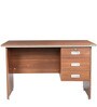 Integra Office cum Study Table in Walnut Regato Colour