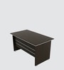 Nova Integra Small Workstation In Vermount Finish With File Cabinate And Pedestal