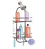 Classico Modern Stainless Steel Two Tier Shower Caddy